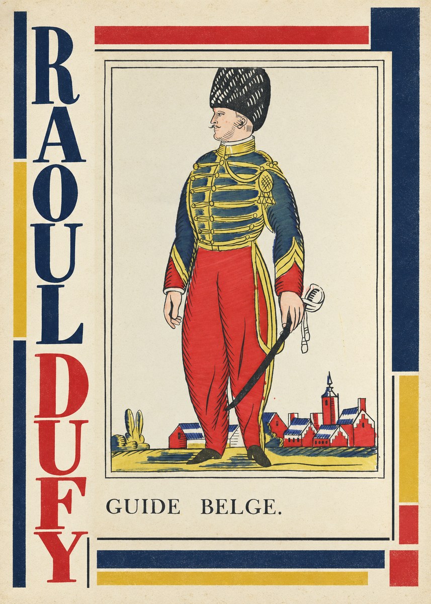 Raoul Dufy Guide Belge. No2 - Plakát