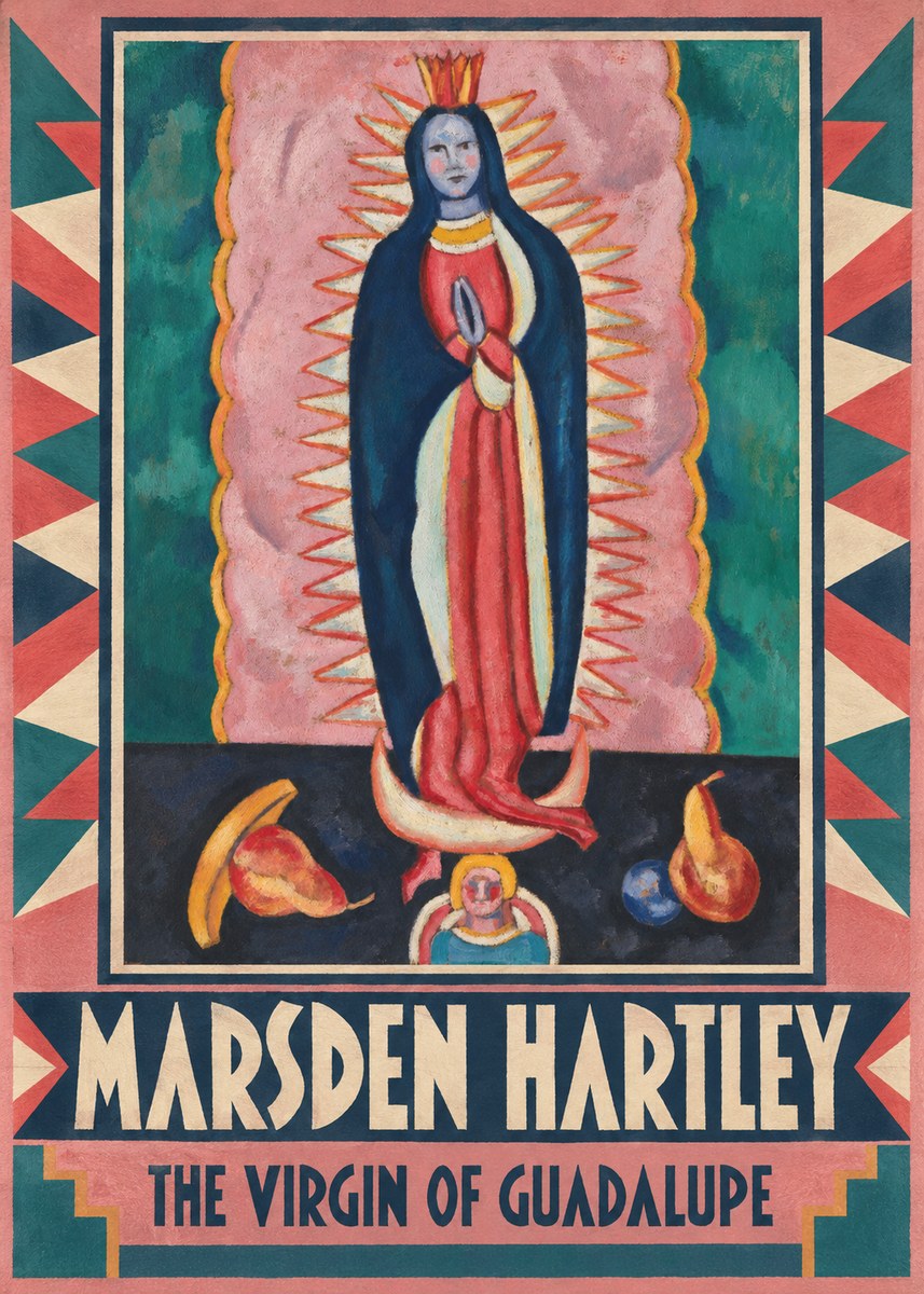 Marsden Hartley The Virgin of Guadalupe No6 - Plakát