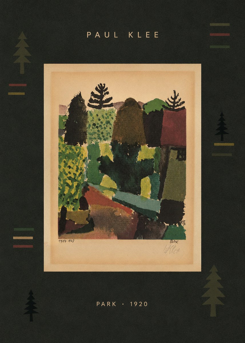 Paul Klee Park I No6 - Plakát