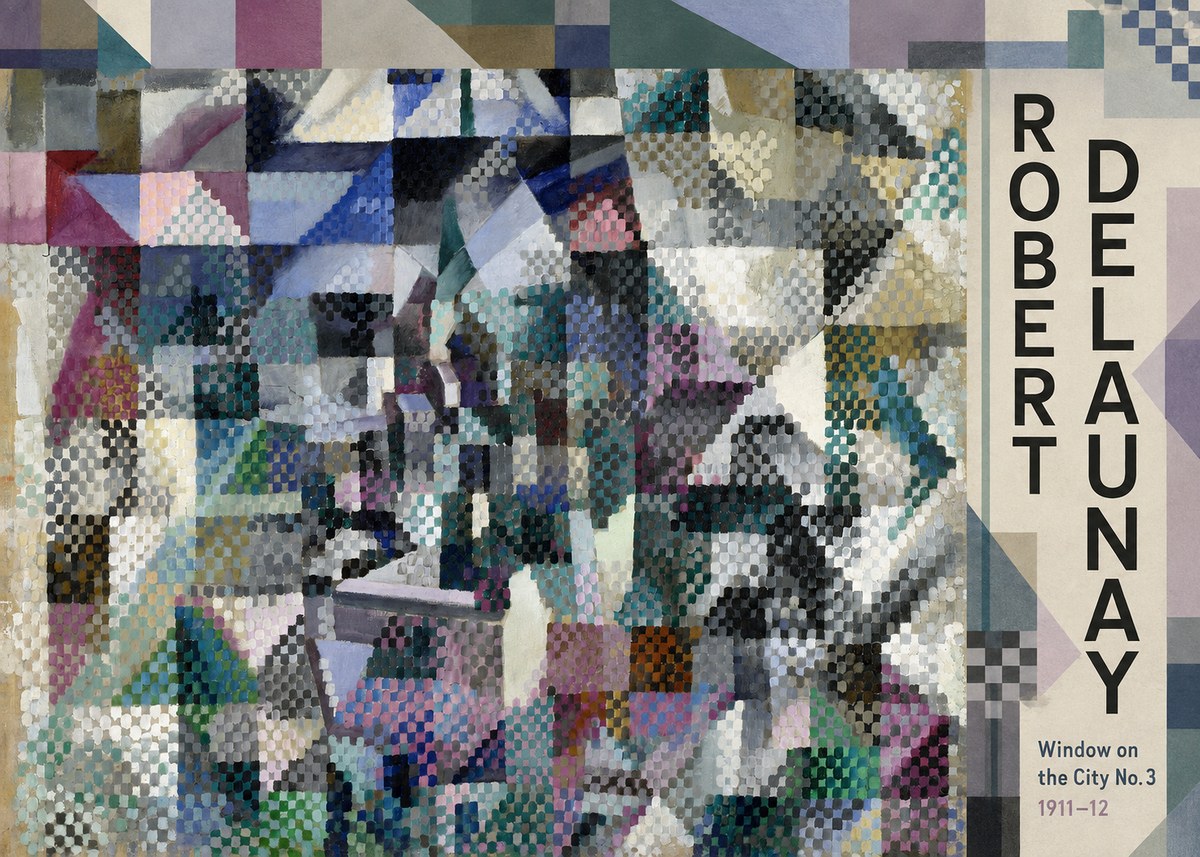 Robert Delaunay Window on the City No. 3 No2 - Plakát