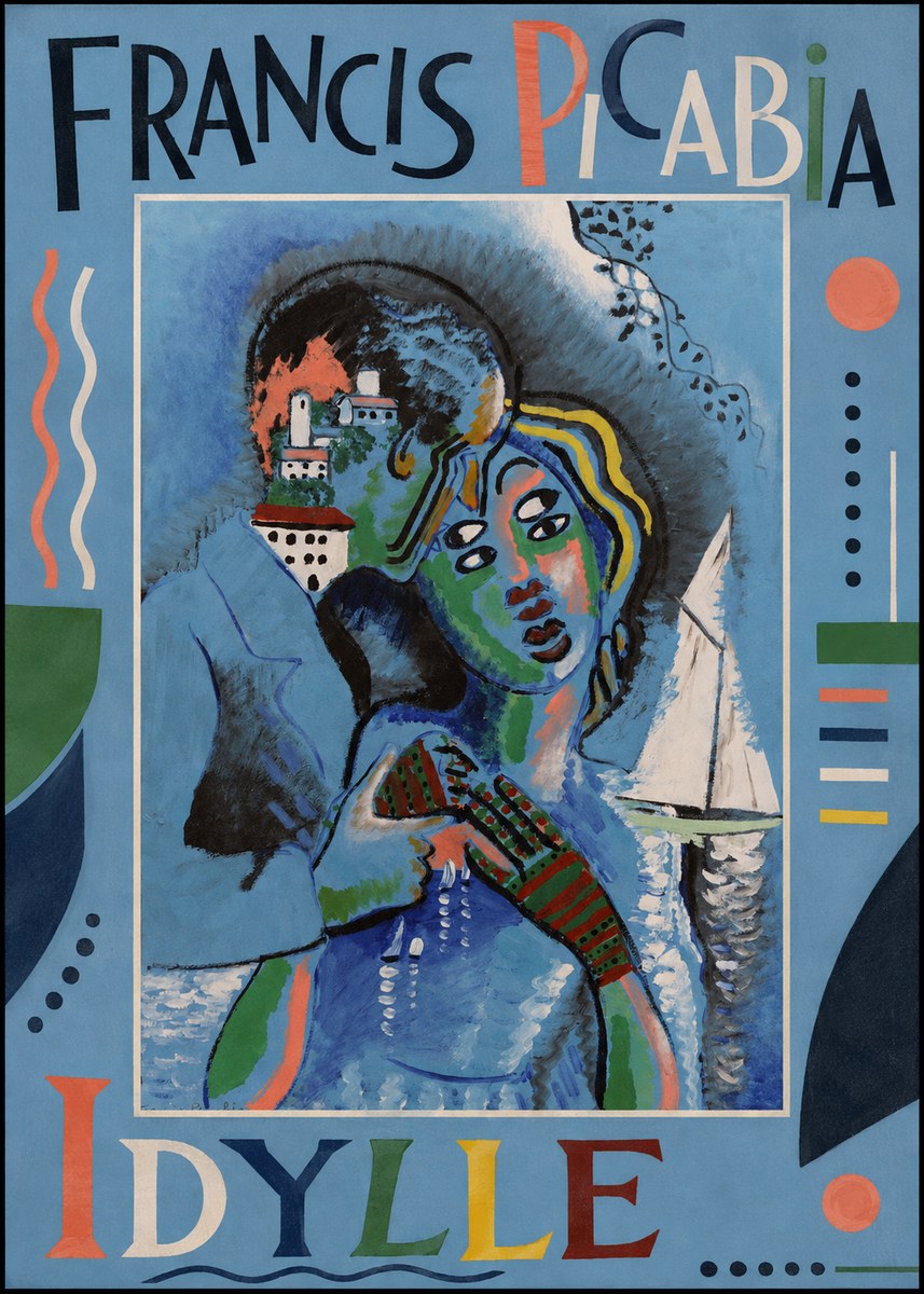 Francis Picabia Idylle No1 - Plakát