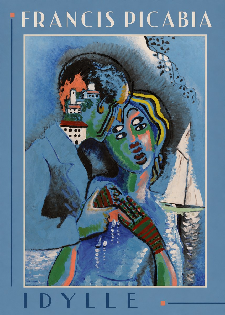 Francis Picabia Idylle No2 - Plakát