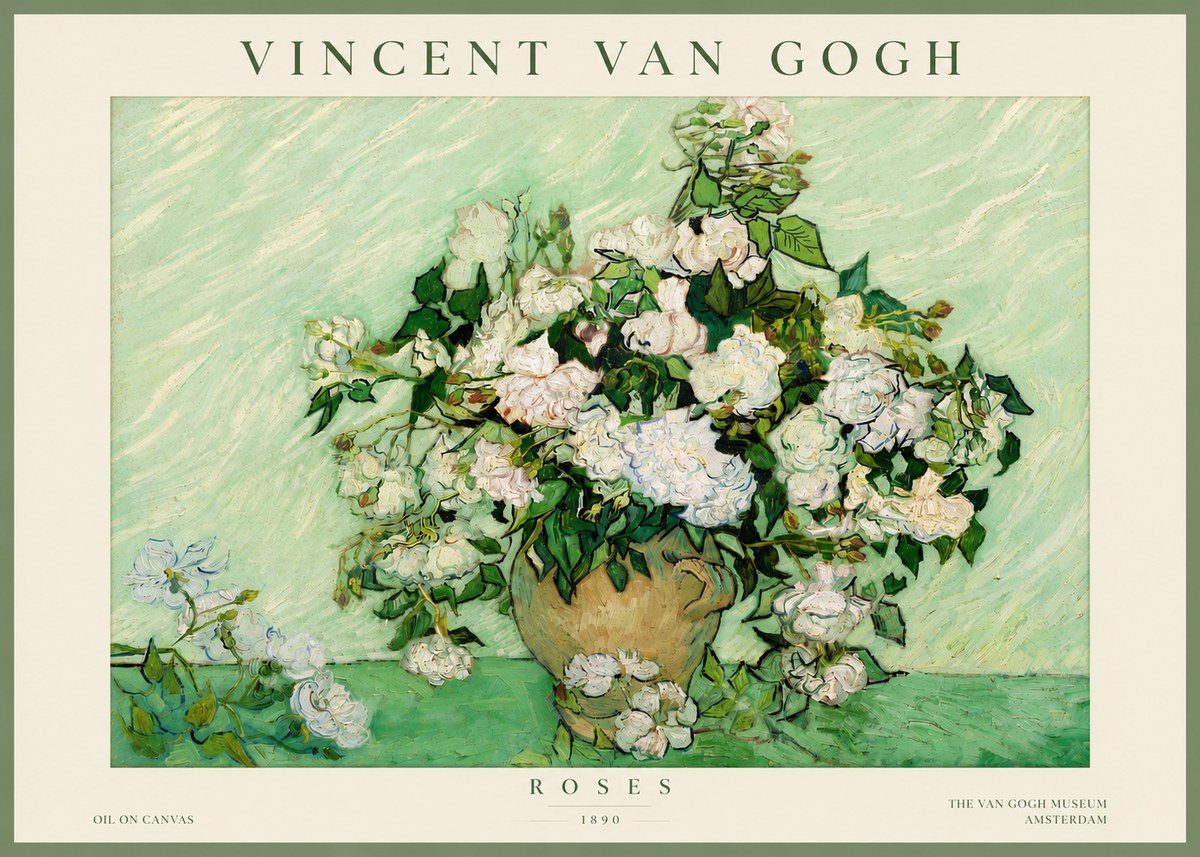 Van Gogh Roses II No4 - Plakát