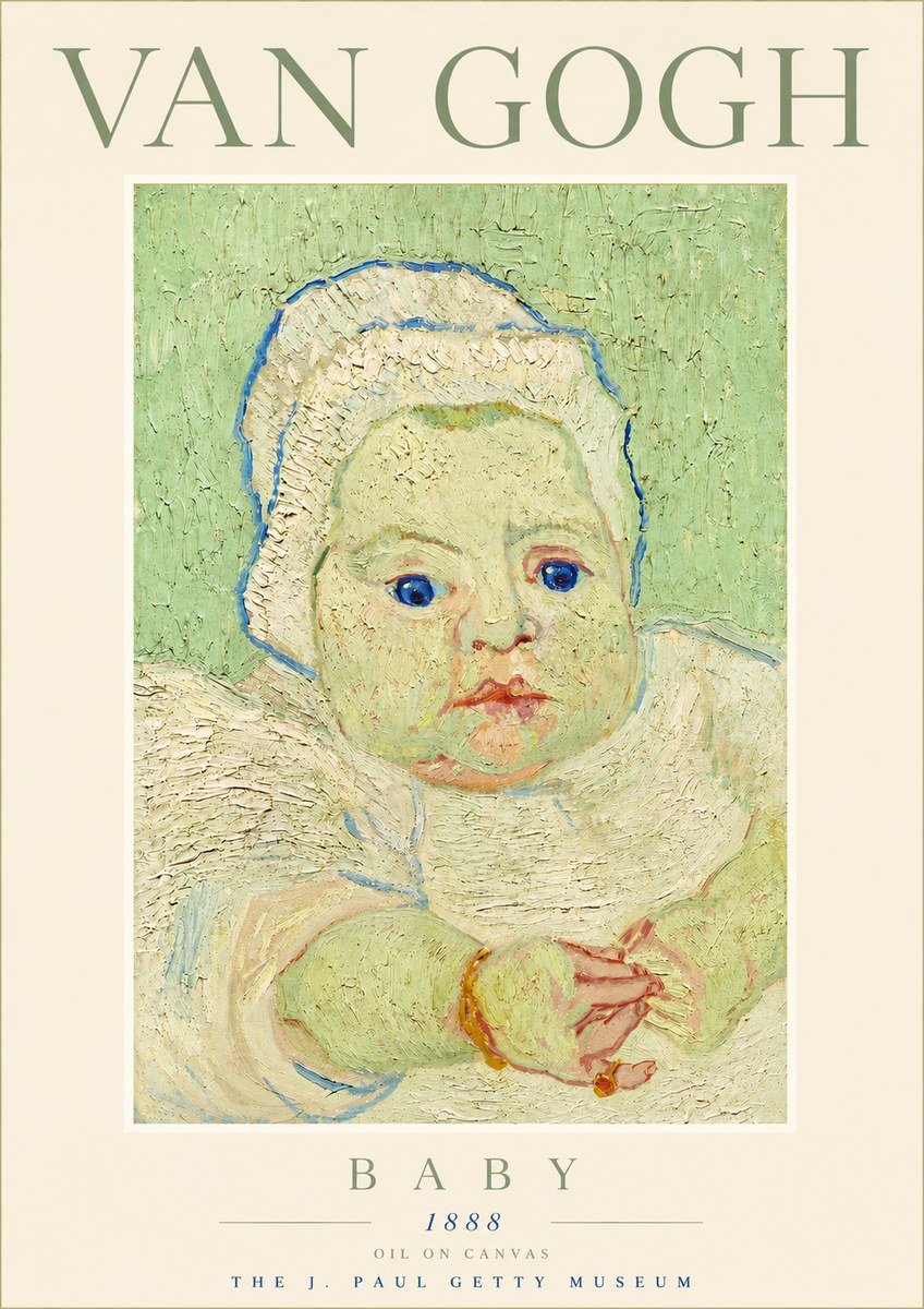 Van Gogh Baby No4 - Plakát