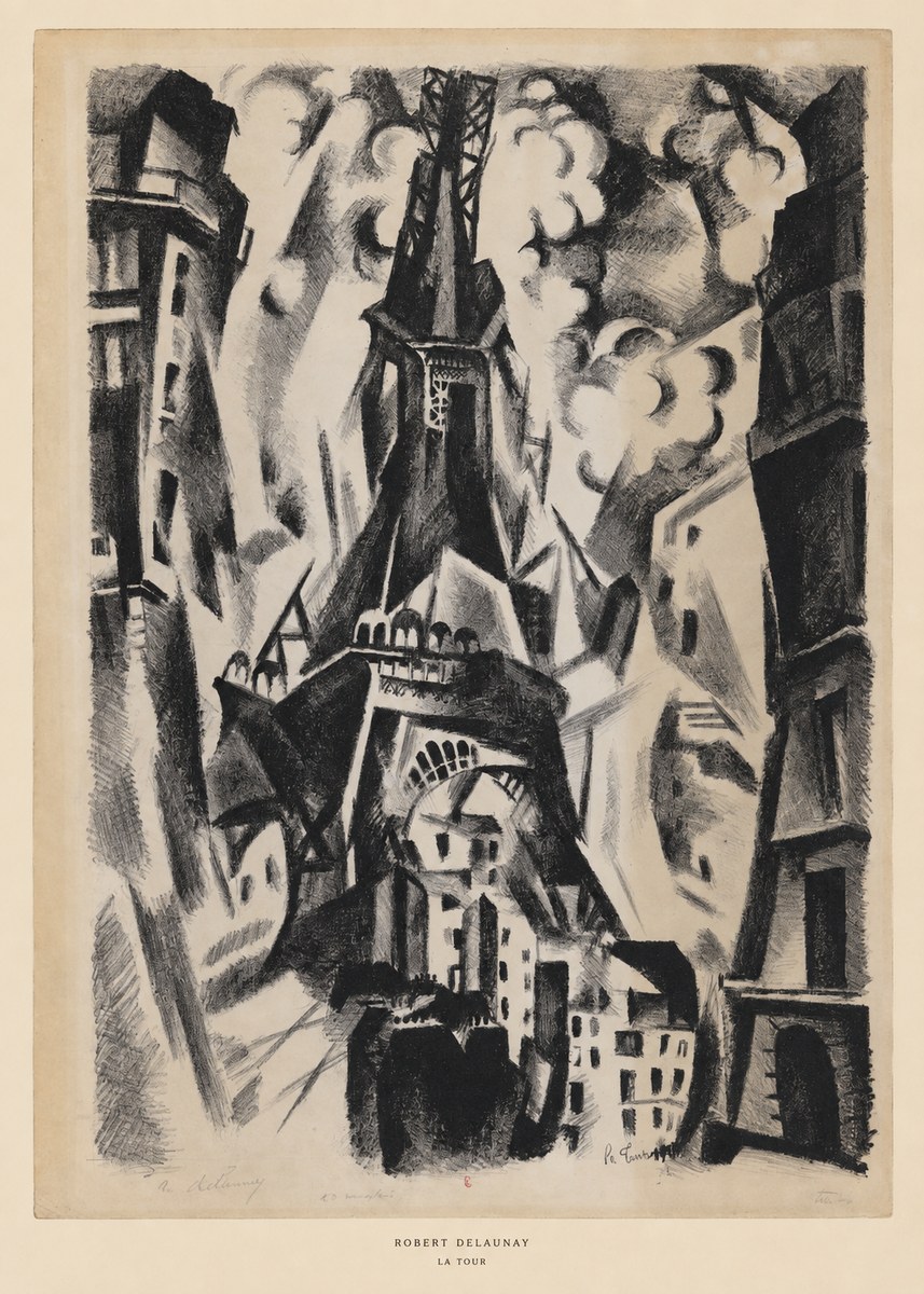 Robert Delaunay La Tour No6 - Plakát