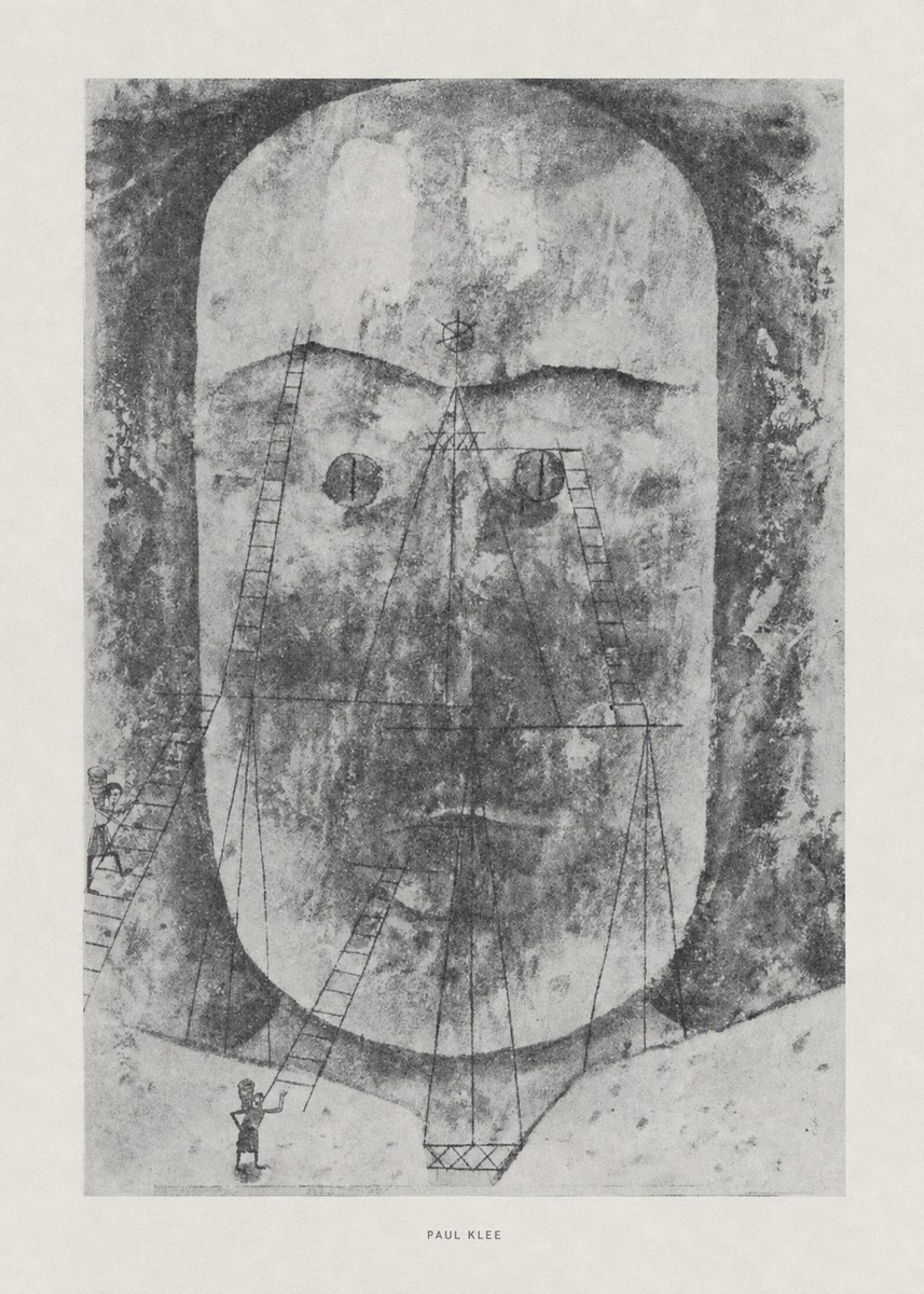 Paul Klee Monument in the Fertile Land No6 - Plakát