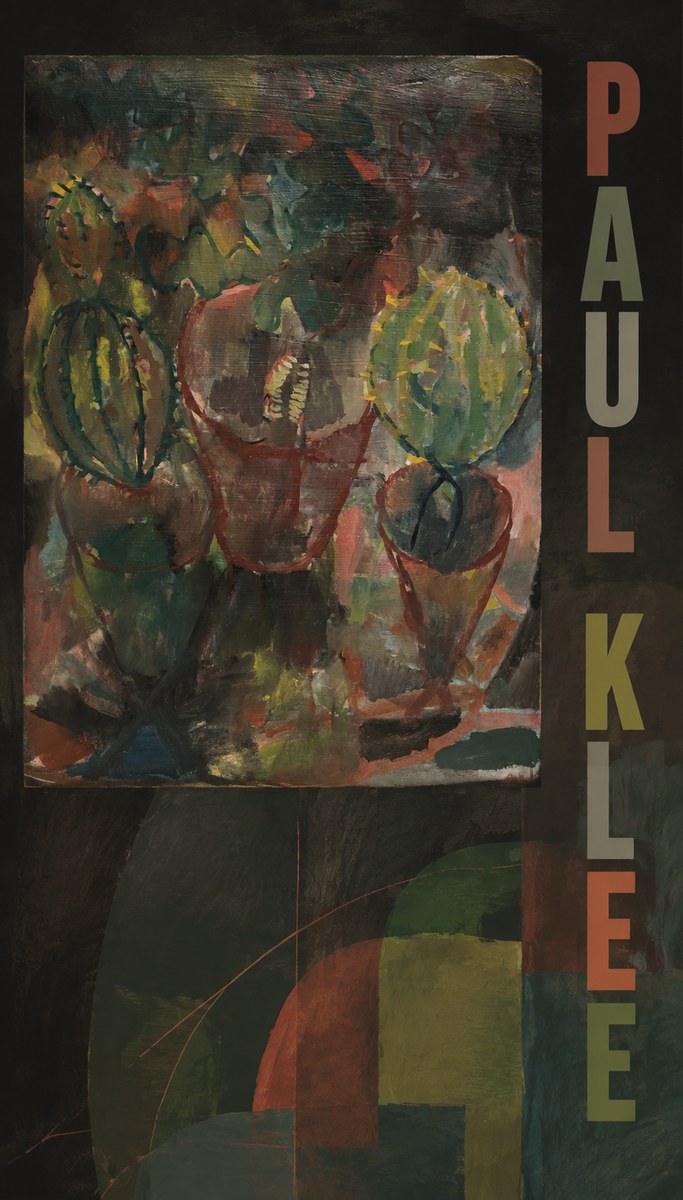 Paul Klee Three Potted Plants No4 - Plakát