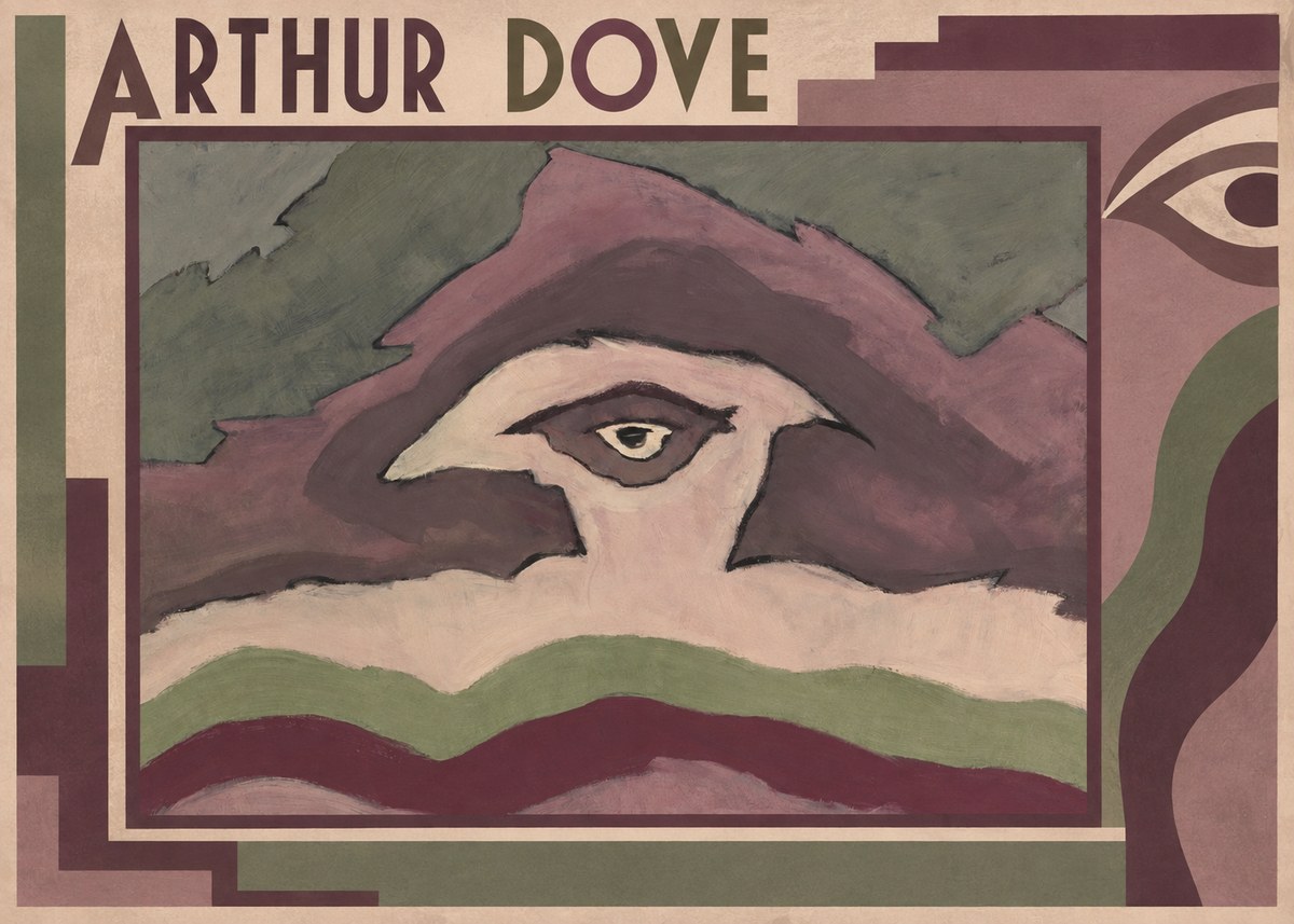 Arthur Dove The Eagle Eye No6 - Plakát
