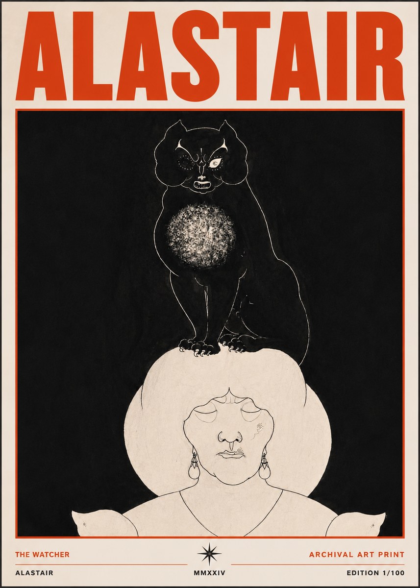 Alastair The Watcher No3 - Plakát