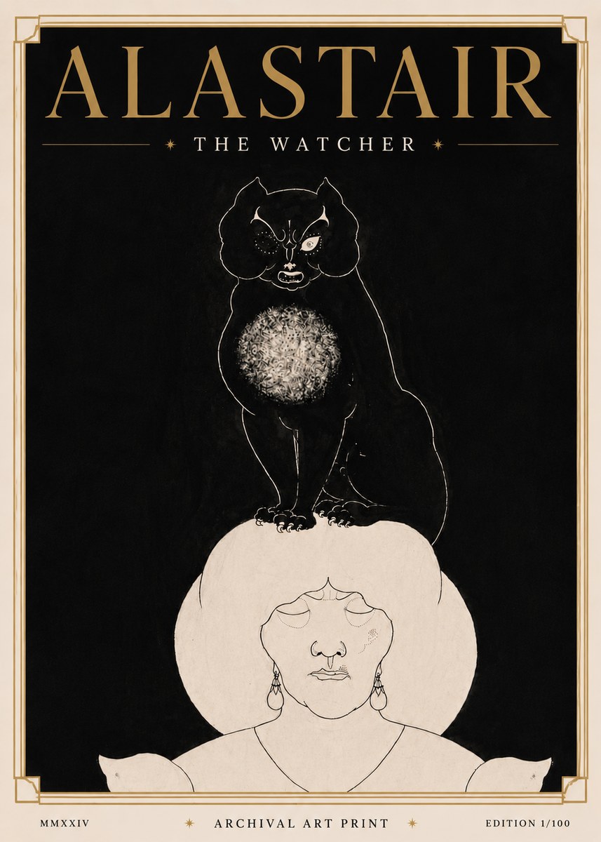 Alastair The Watcher No6 - Plakát