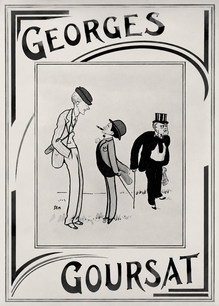 Georges Goursat Georges Goursat V No3 - Plakát