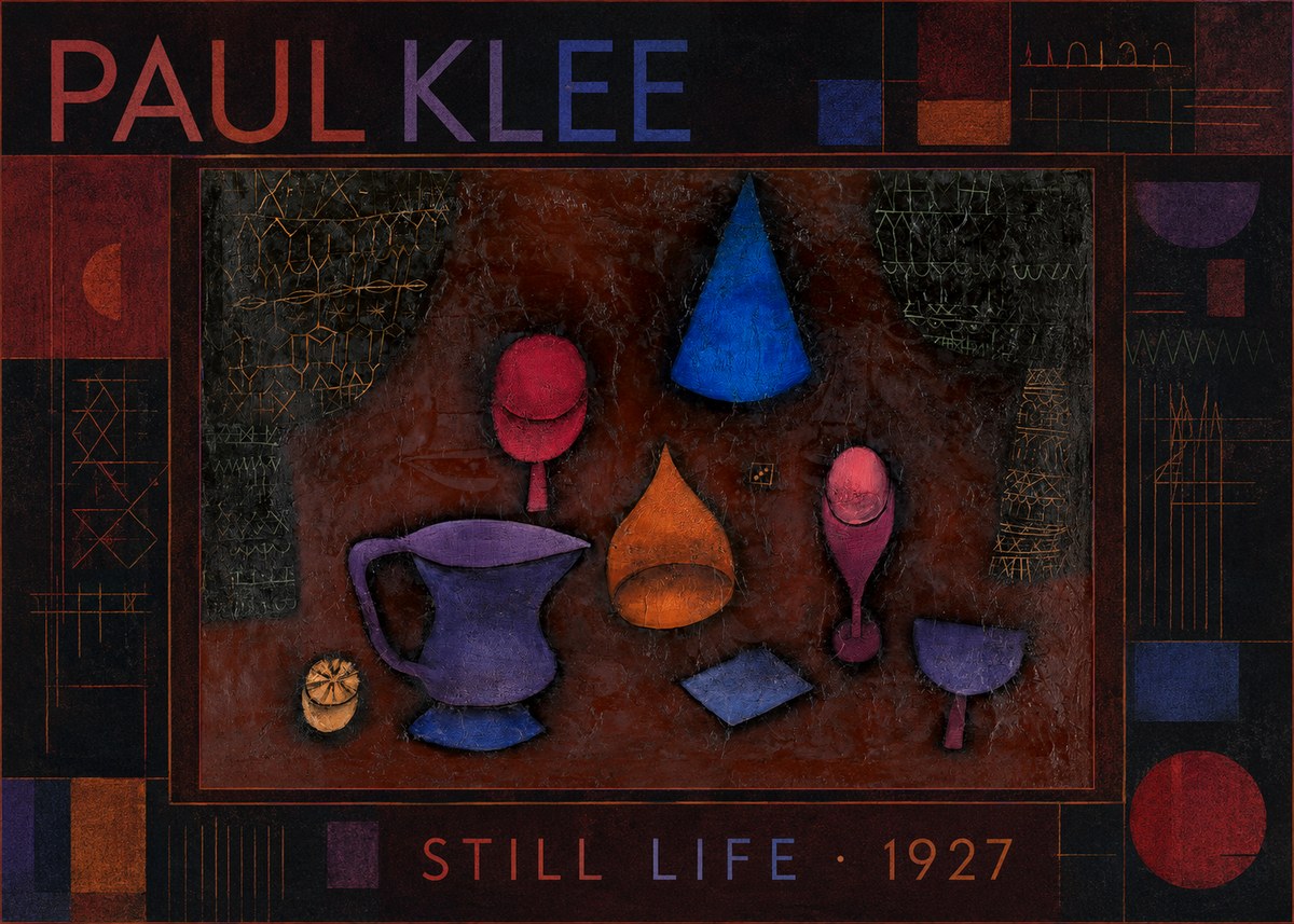 Paul Klee Still Life No1 - Plakát