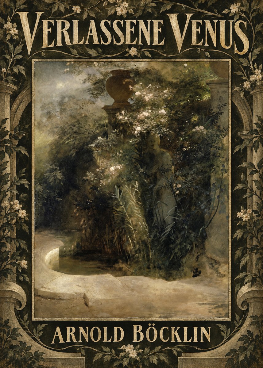 Arnold Böcklin Verlassene Venus No5 - Plakát