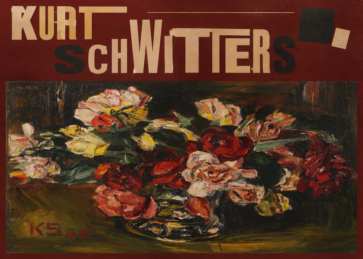 Kurt Schwitters Flower Still Life No6 - Plakát
