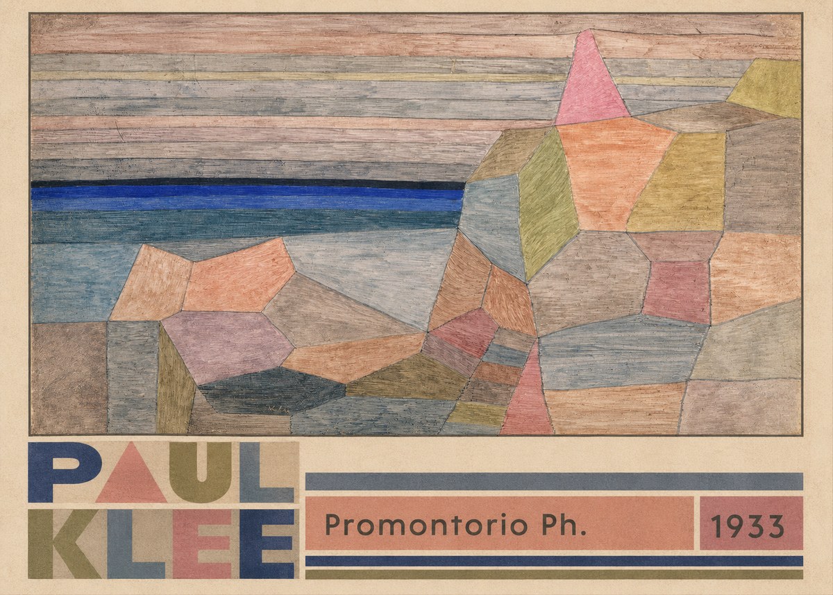 Paul Klee Promontorio Ph. No4 - Plakát