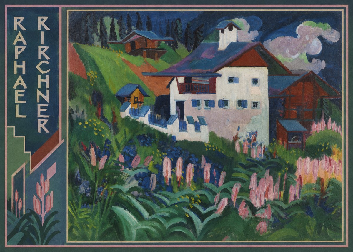 Raphael Kirchner Tiroler Haus No2 - Plakát