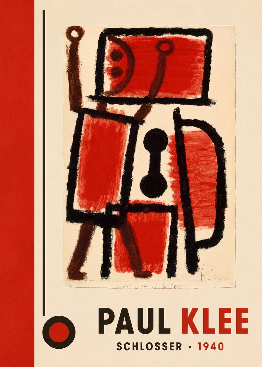 Paul Klee Schlosser No4 - Plakát
