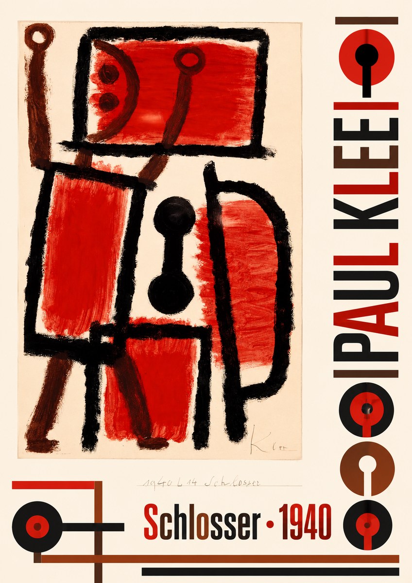 Paul Klee Schlosser No5 - Plakát