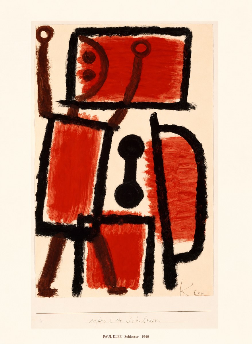 Paul Klee Schlosser No6 - Plakát