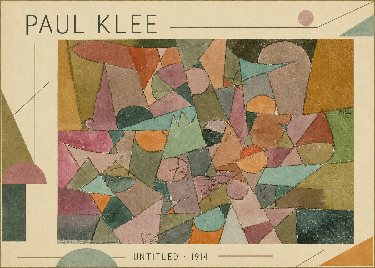 Paul Klee Untitled No1 - Plakát