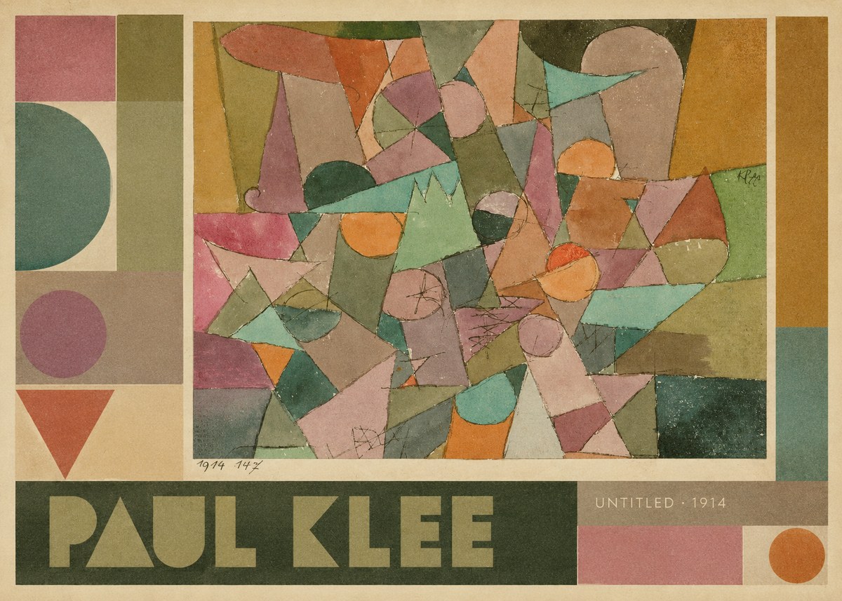 Paul Klee Untitled No4 - Plakát