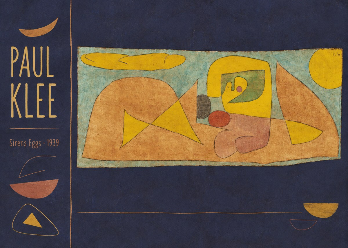 Paul Klee Sirens Eggs No2 - Plakát