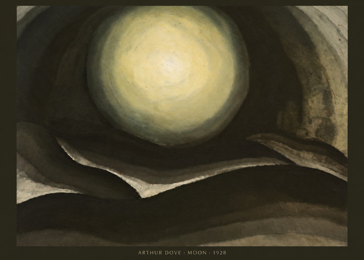 Arthur Dove Moon No6 - Plakát