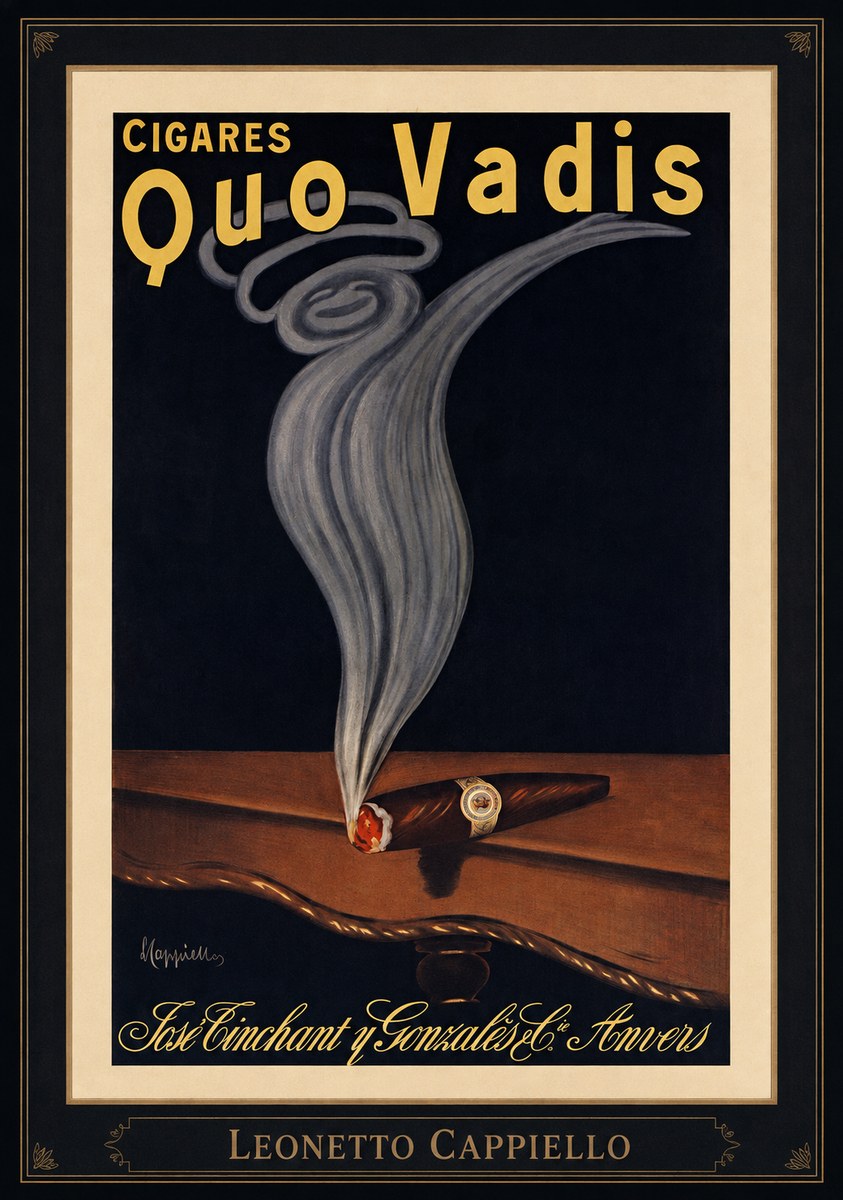 Leonetto Cappiello Quo Vadis No1 - Plakát