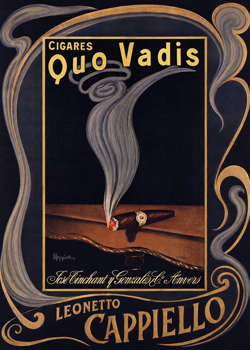 Leonetto Cappiello Quo Vadis No2 - Plakát
