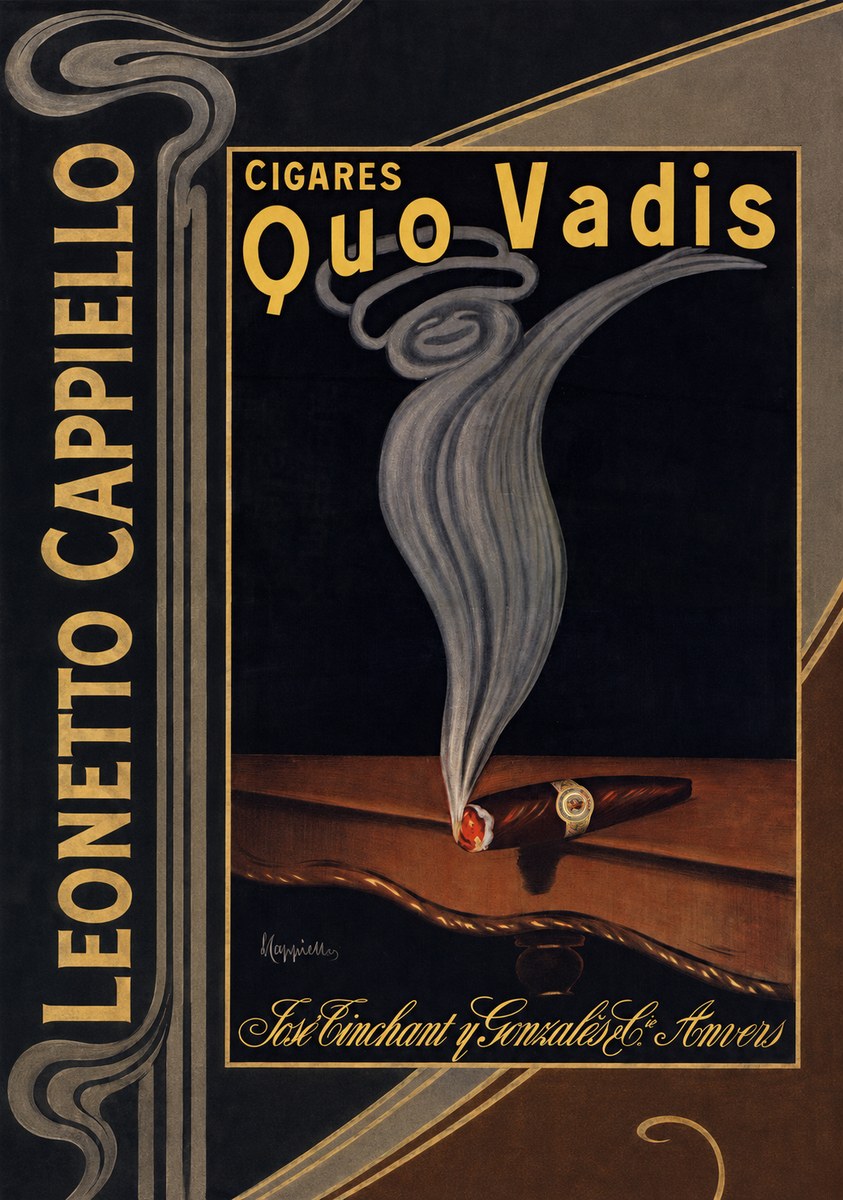 Leonetto Cappiello Quo Vadis No3 - Plakát
