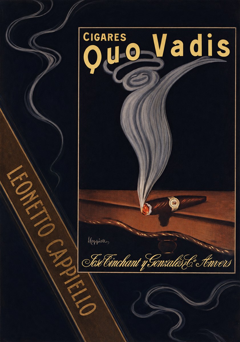 Leonetto Cappiello Quo Vadis No5 - Plakát