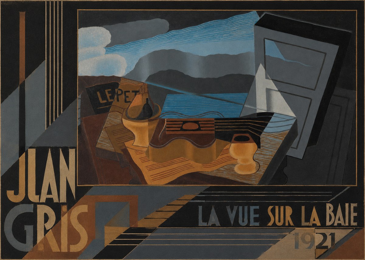 Juan Gris La Vue Sur La Baie No5 - Plakát