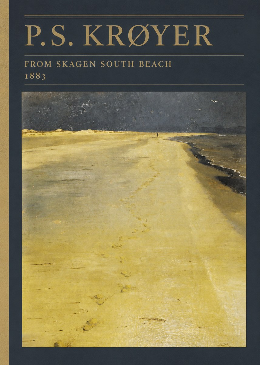 P.S. Krøyer From Skagen South Beach No4 - Plakát