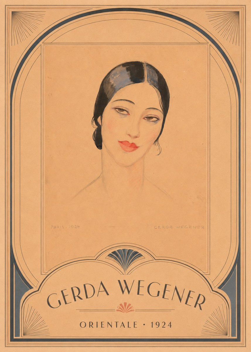 Gerda Wegener Orientale No3 - Plakát