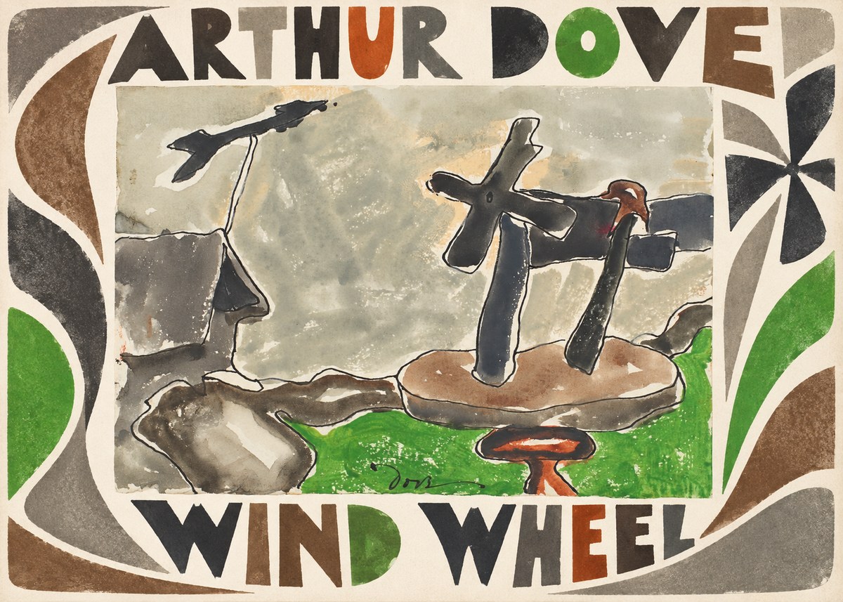 Arthur Dove Wind Wheel No2 - Plakát
