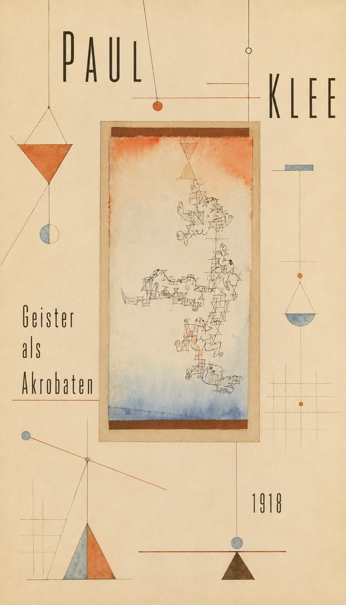 Paul Klee Geister Als Akrobaten No6 - Plakát