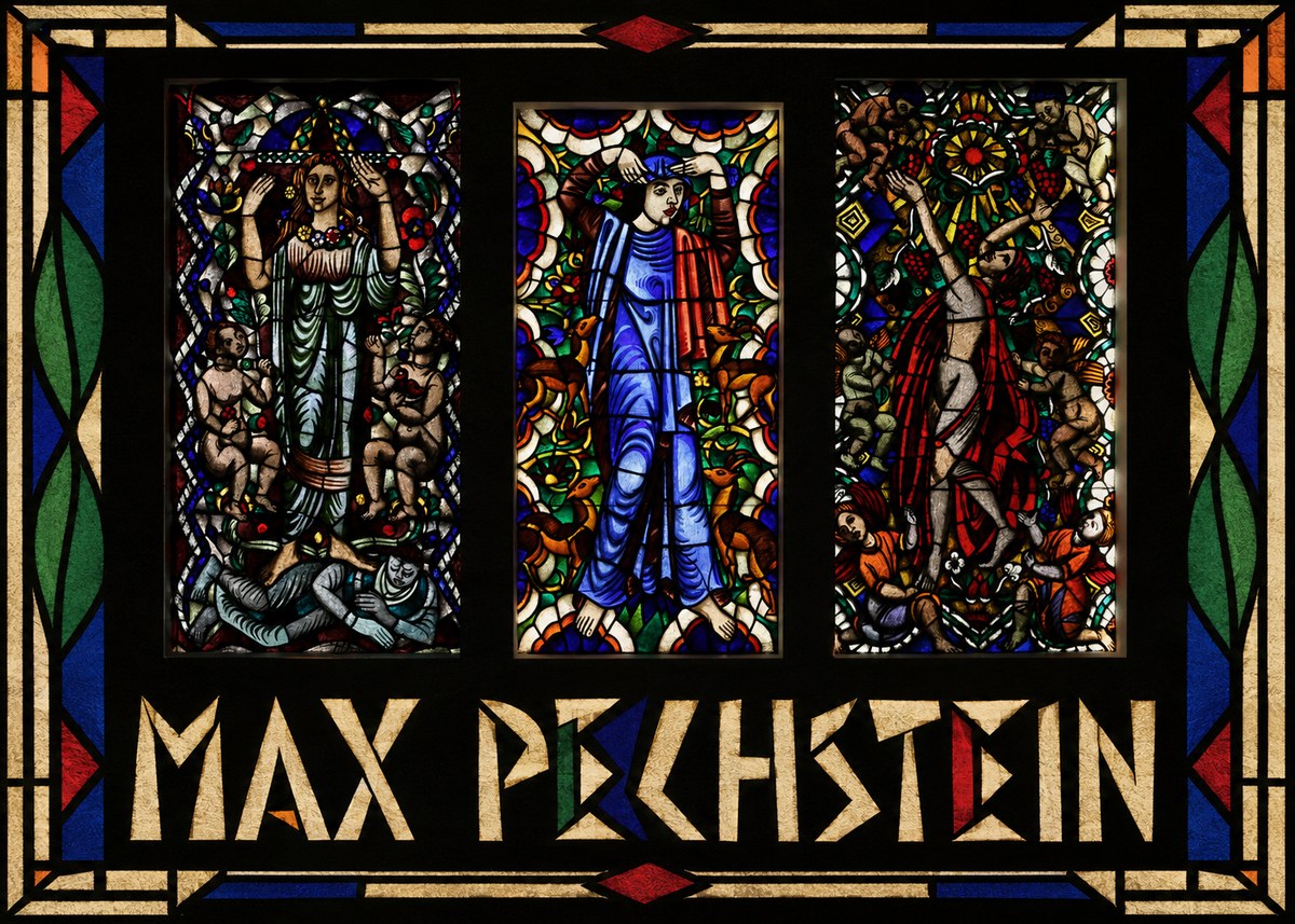 Max Pechstein Max Pechstein II No1 - Plakát