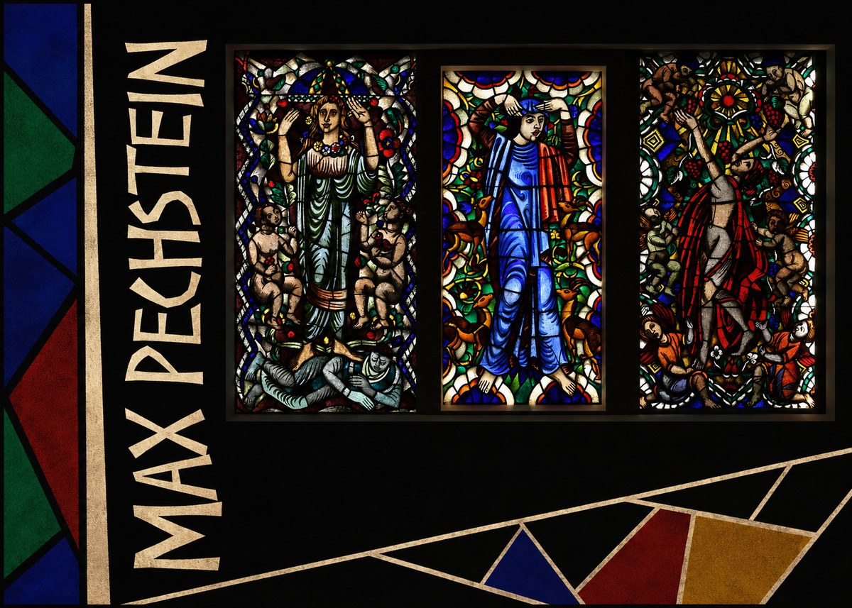 Max Pechstein Max Pechstein II No2 - Plakát