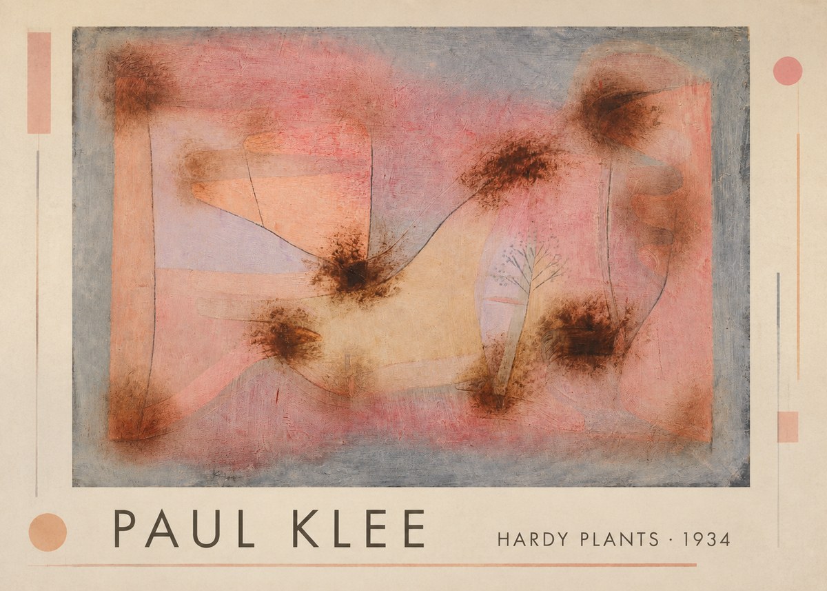 Paul Klee Hardy Plants II No1 - Plakát