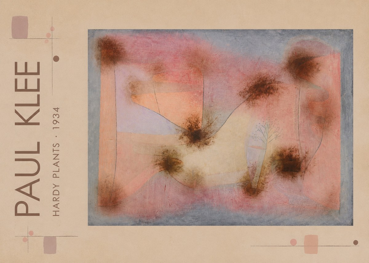 Paul Klee Hardy Plants II No2 - Plakát