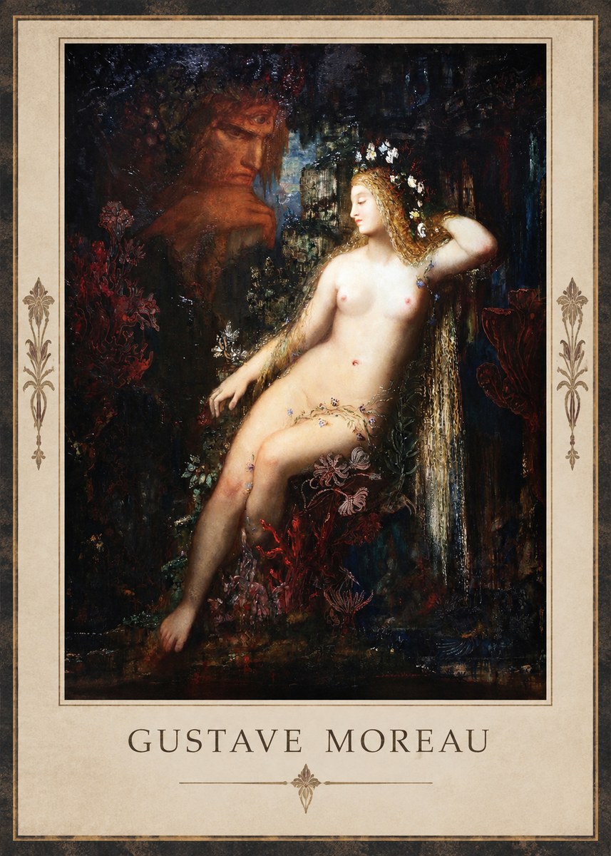 Gustave Moreau Hélène No2 - Plakát