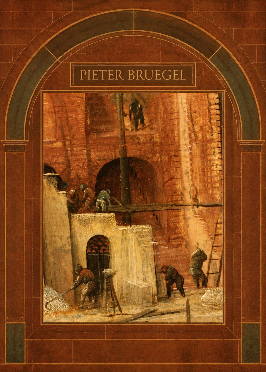 Pieter Bruegel The Tower of Babel XVI No3 - Plakát