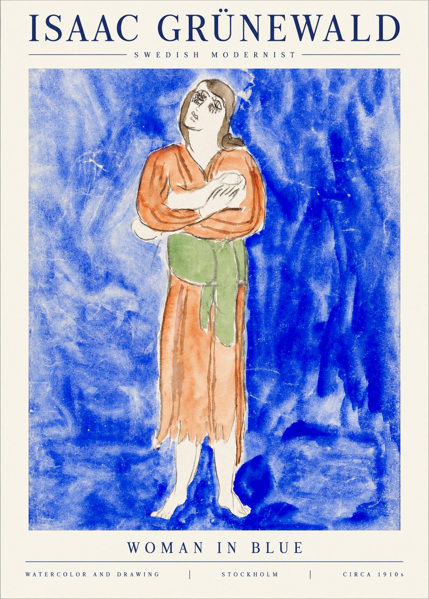 Isaac Grünewald The Dancer I No6 - Plakát