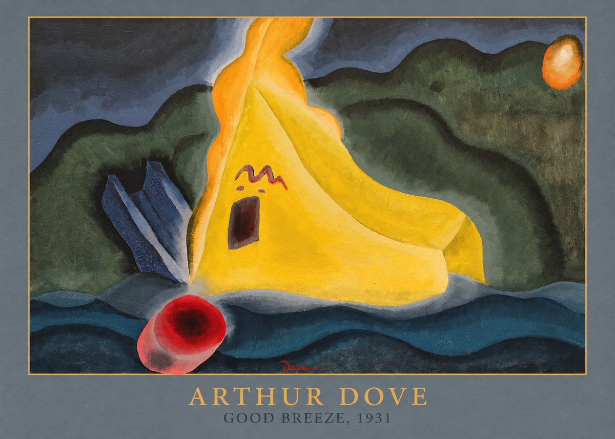 Arthur Dove Good Breeze No4 - Plakát
