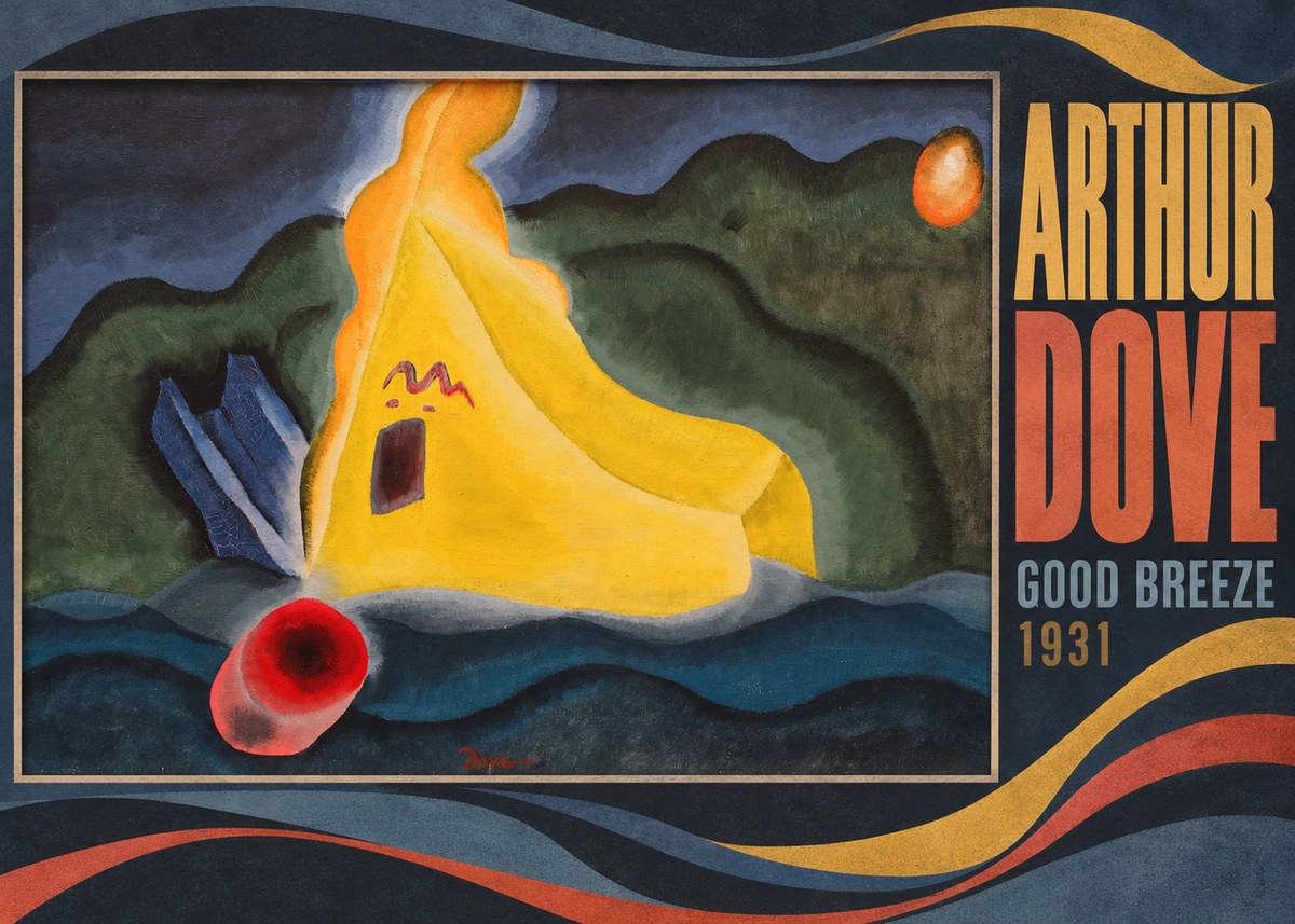 Arthur Dove Good Breeze No5 - Plakát