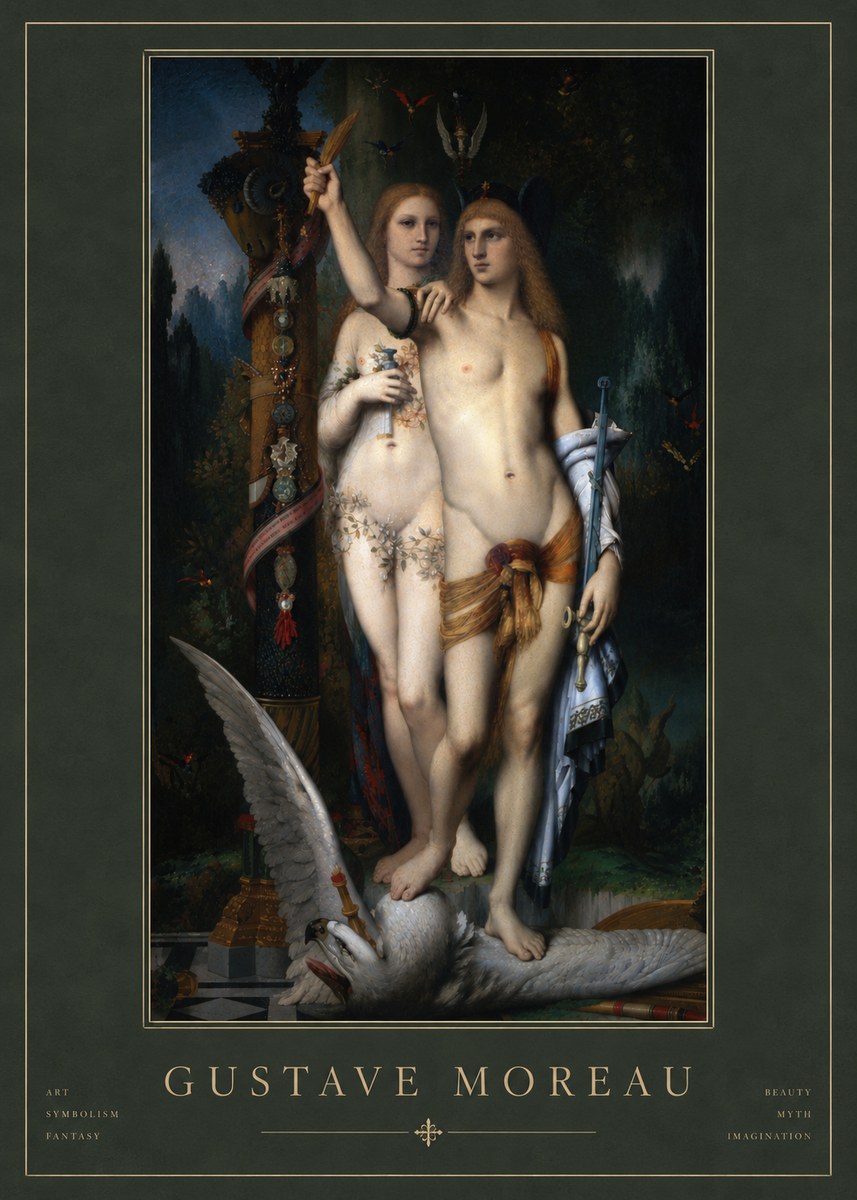 Gustave Moreau The Chimeras No3 - Plakát