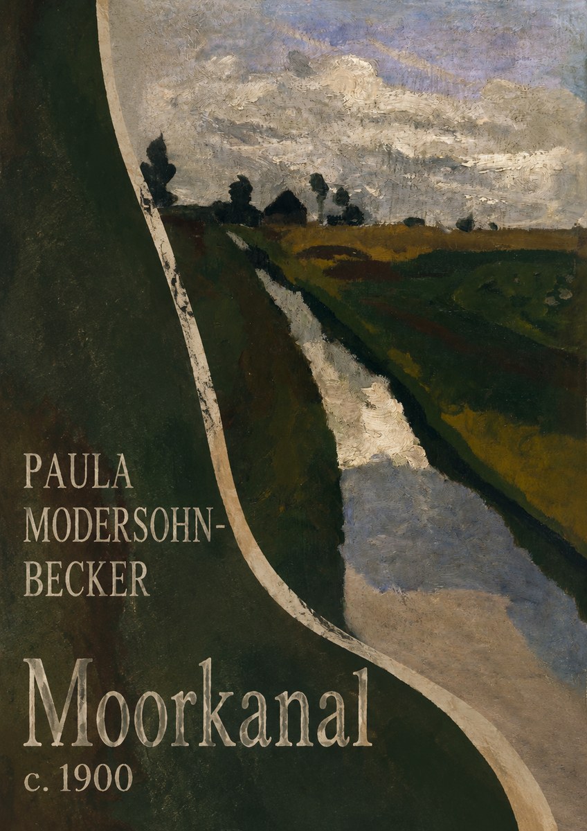 Paula Modersohn-Becker Moorkanal No4 - Plakát