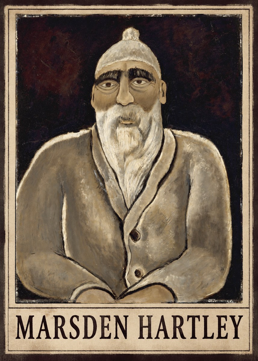 Marsden Hartley Self-portrait No1 - Plakát