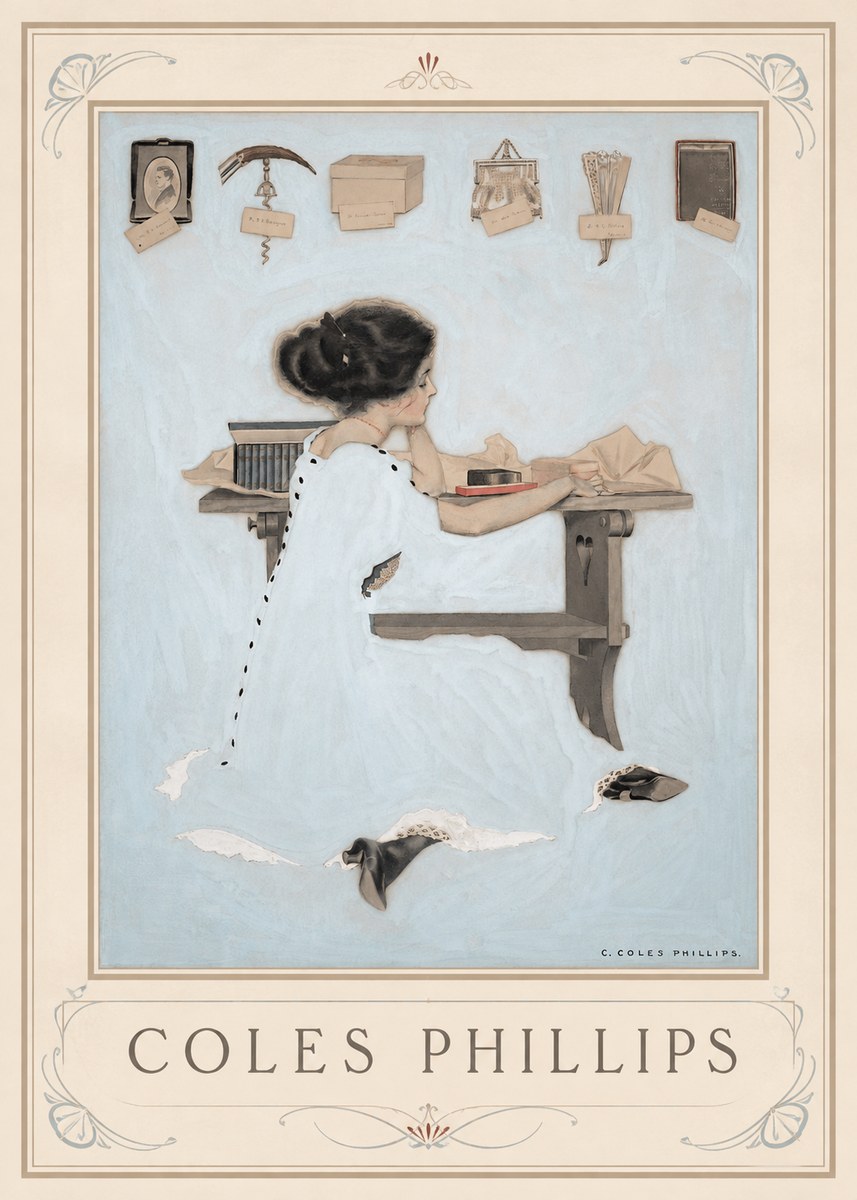 Coles Phillips Remembrance No1 - Plakát