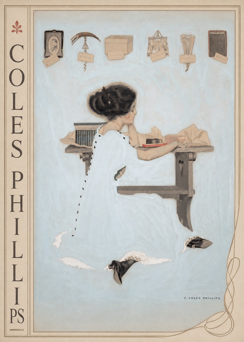 Coles Phillips Remembrance No2 - Plakát